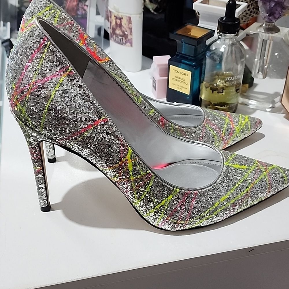 Nine west heels sz 10